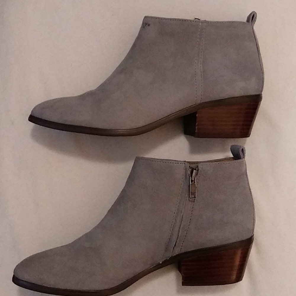 J. Crew Gray Sawyer Booties